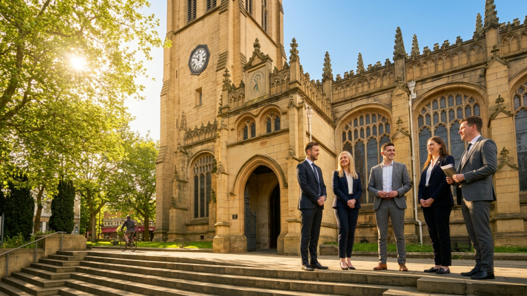 Employment Law Solicitors in Chesterfield near Chesterfield Church